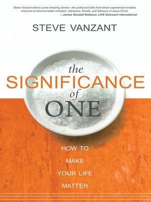 cover image of The Significance of One